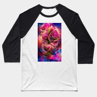 Rose Explosion Baseball T-Shirt